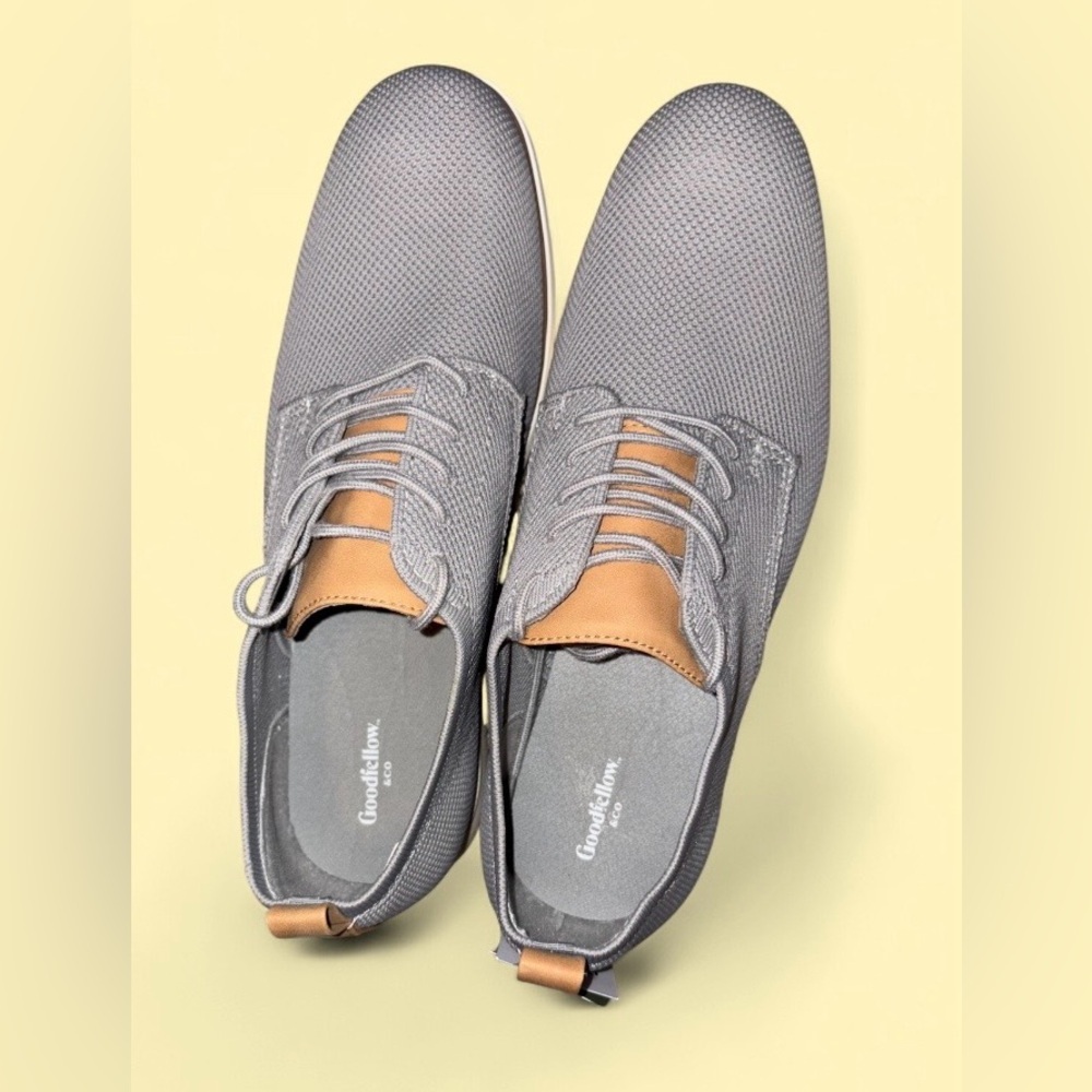 Goodfellow & Co Men’s Gray Knit Sneakers – Size 9.5 – New With Tags - Picture 9 of 9